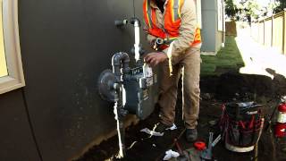 InfraSource Services Natural Gas Meter Installation [upl. by Romelda]