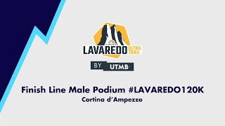 Finish Line Male Podium LAVAREDO 120K [upl. by Amiarom]