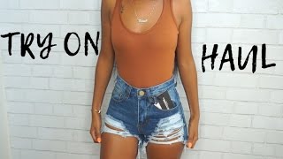 SPRING TRY ON HAUL  MISSGUIDED  PRETTYLITTLETHING [upl. by Bopp]