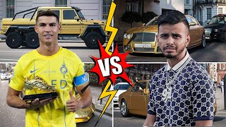 Cristiano Ronaldo Vs Rashid Belhasa Lifestyle Comparison 2024  Who Is No 1  Hindi  Urdu [upl. by Etteb715]