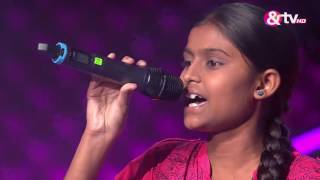 Pooja Insa  Blind Audition  Episode 1  July 23 2016  The Voice India Kids [upl. by Saffian845]