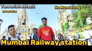 Mumbai Csmt  Terrorist attack nen jaga re habalina lipuhovlogs mumbai mumbai attack [upl. by Ennavoj]