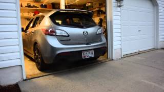 MazdaSpeed 3 Muffler Delete [upl. by Irat]