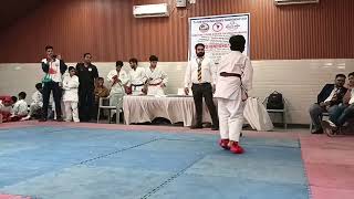 Arnav Tiwari Kumite in the championship [upl. by Strawn]