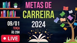 Live com LeandroVSilva METAS de CARREIRA LITERÁRIA para 2024 [upl. by Fu833]