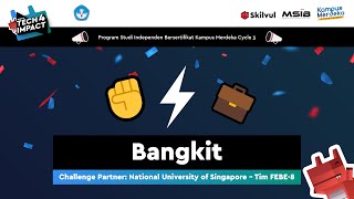 Bangkit  Challenge Partner National University of Singapore  Tim FEBE8 [upl. by Maletta250]