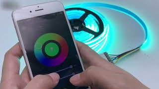 How to Pair LED Strip Lights to Your TuYa SmartLife APP Via WB5 LED Controller  superlightingled [upl. by Irik]