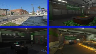 MLO Gang Compound Grove Street GTA V  FIVEM [upl. by Niessuh]