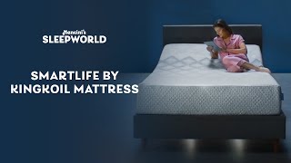 SmartLife by KingKoil Mattress  Mancinis Sleepworld [upl. by Ahsiekin]