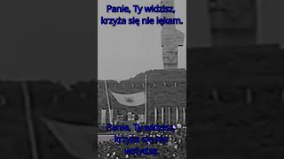 Krzyża się nie lękam krzyża się nie wstydzę Krzyż całuję bo na tym krzyżu Boga mego widzę [upl. by Dorise]