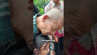 Ketika Bagas Tanya Papa Ara Liat Mbah Meninggal Dikubur Itu Untuk Menjaga Mbah 👴❤ [upl. by Beal]