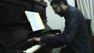 Fernando Delgadillo  Noche sin luciérnagas Piano Cover por José Bazán [upl. by Ttirb214]