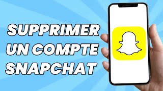 Comment Supprimer Un Compte Snapchat Android [upl. by Leidba975]