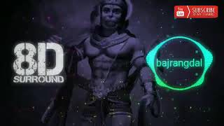 bajrang 8d latest 2019 song trending hanuman song [upl. by Ssirk]