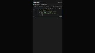 Right Aligned Pyramid Pattern in Python Easy Python Tutorial coding python leetcode hackerrank [upl. by Annailuj76]