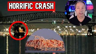 HORRIFIC ACCIDENT AS SHIP LOSES POWER AND CRASHES INTO BRIDGE [upl. by Atlanta]