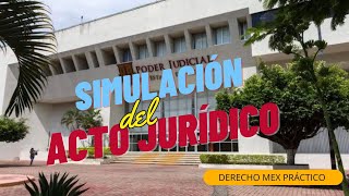 🚨🏛Simulación del acto jurídico🖼🚨Explicado en menos de 7 minutos ⚖🦉⚖ Derecho Mex Práctico [upl. by Surovy]