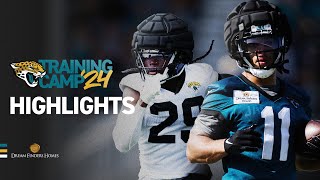 Jaguars Training Camp Highlights Day 5  Jacksonville Jaguars [upl. by Hallett384]