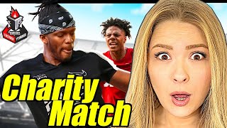 Americans Reacts To SIDEMEN CHARITY MATCH 2023 Goals amp Highlights [upl. by Tikna]