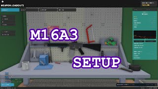 Roblox  Phantom Forces M16A3 [upl. by Adamok592]