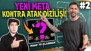 YENİ META DİZİLİŞ 9 GOL HIZLI KONTRA ATAK ROAD TO KLASMAN 1 eFootball Mobile 25 [upl. by Cathe721]