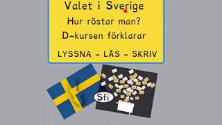 Valet i Sverige Hur röstar man Sfi [upl. by Eadahc458]