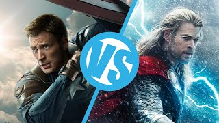 Captain America The Winter Soldier VS Thor The Dark World Movie Feuds ep77 [upl. by Willetta128]