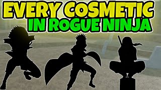 EVERY ROGUE NINJA COSMETIC SHOWCASED IN ONE VIDEO IN UNDER 2 MINUTES [upl. by Tade]