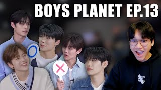 REACTION BOYS PLANET EP13 FULL EPISODE  Top 9 Commentary  THIS IS SO FUN 😂 [upl. by Anihc]