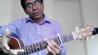 Gandong e guitar tutorial [upl. by Ierna258]