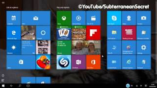 How to Use Tablet Mode in Windows 10 [upl. by Genesa]