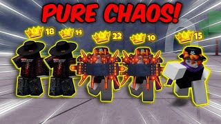 2 INCINERATE  2 TABLEFLIP  1 SERIOUS PUNCH  PURE CHAOS 💀  The Strongest Battlegrounds ROBLOX [upl. by Ashman]