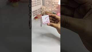 mini notebook കൊണ്ടൊരു keychain  ninu shaaji [upl. by Faria]