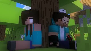 notice me senpai  animation Minecraft [upl. by Gad]