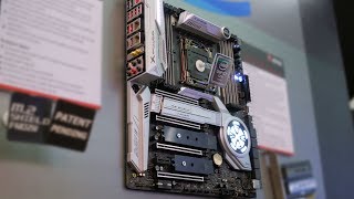 Nuevas placas bases X299 de MSI para Intel i9 amp Entrevista PM MSI [upl. by Paver]