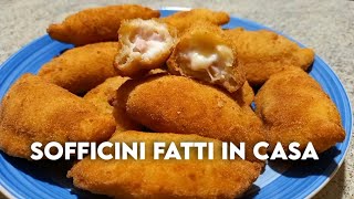 Ricetta sofficini fatti in casa semplice e veloce [upl. by Sirrot]