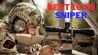 Best 16 Sniper Rifles Used by the US Military  2024 [upl. by Guntar434]