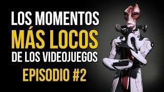 Los MOMENTOS MÁS LOCOS de los VIDEOJUEGOS 2 [upl. by Ettenawtna314]