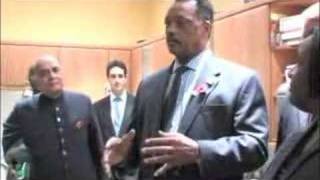 The Visit of the Rev Jesse Jackson to the UK 1115 November 2007 Part I [upl. by Dieterich]