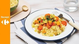 Groentetajine met couscous [upl. by Smallman282]