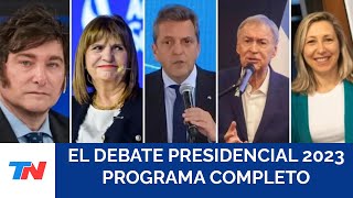 PRIMER DEBATE PRESIDENCIAL I Elecciones Generales 2023 [upl. by Four]