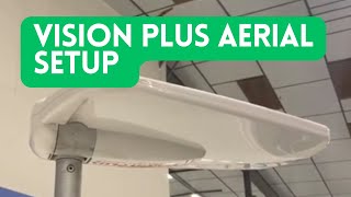 Vision Plus Status TV Aerial SetUp [upl. by Tamanaha]