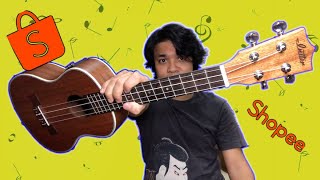 Ukulele Unboxing shopee [upl. by Ivek]