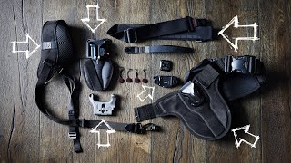 The 5 BEST camera straps and holders  Peak design Black Rapid and Spider [upl. by Calida]