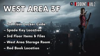 West Area 3F  RE2 Remake 2nd Run [upl. by Rich]