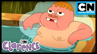 Tub Chillin  Mega Clarence Compilation  Cartoon Network [upl. by Acissey335]