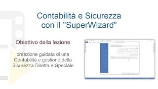 Tutorial PriMus  Contabilità e Sicurezza con il SuperWizard  ACCA software [upl. by Dowd]