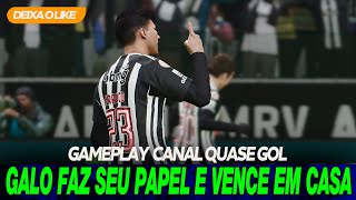 GALO FAZ SEU PAPEL E VENCE EM CASA JOGO MUITO IMPORTANTE DA COMPETIÇÃO  PES 2021  GAMEPLAY 60 [upl. by Eserahc]