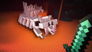 I added scary Monsters to Minecraft Nether [upl. by Asirak]