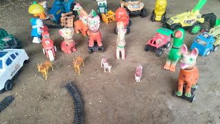 Cartoon Hi Cartoon Toys Video Gadi Wala Video Track Tractor Jcb Animal Car Thar Video Toys Video [upl. by Lorilyn]